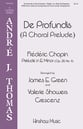 De Profundis SATB choral sheet music cover